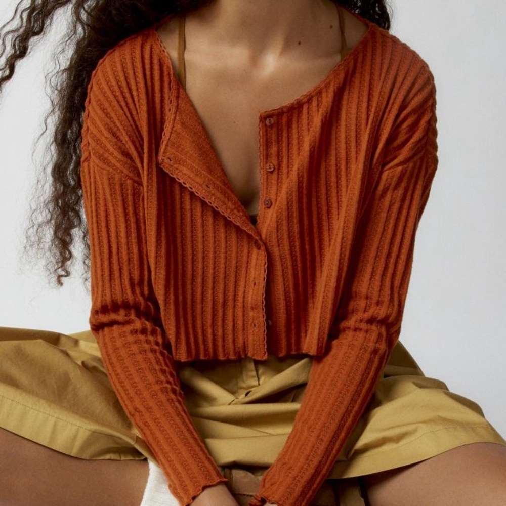 Urban Outfitters Out From Under Leilani Ribbed Cardigan